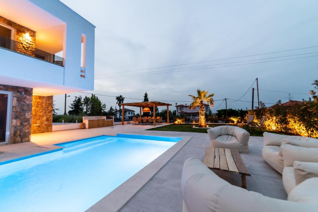 Achinos Luxury Accomodation- Pefkochori Chalkidiki Exterior foto