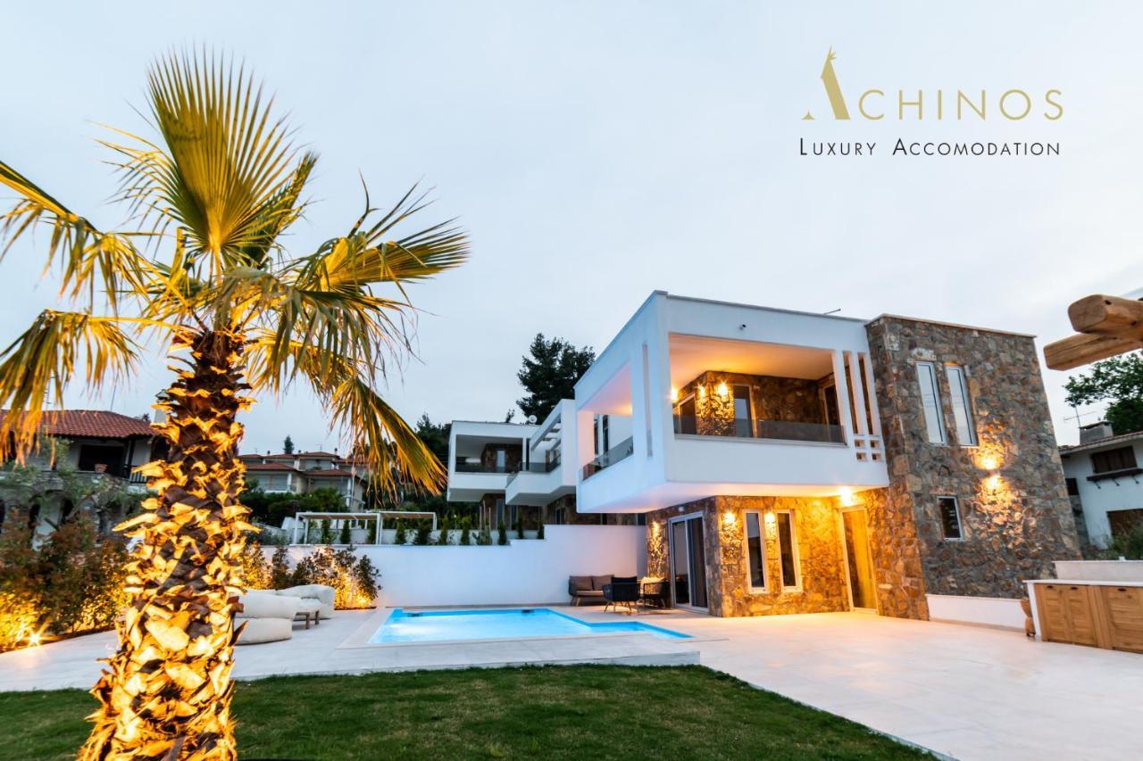 Achinos Luxury Accomodation- Pefkochori Chalkidiki Exterior foto