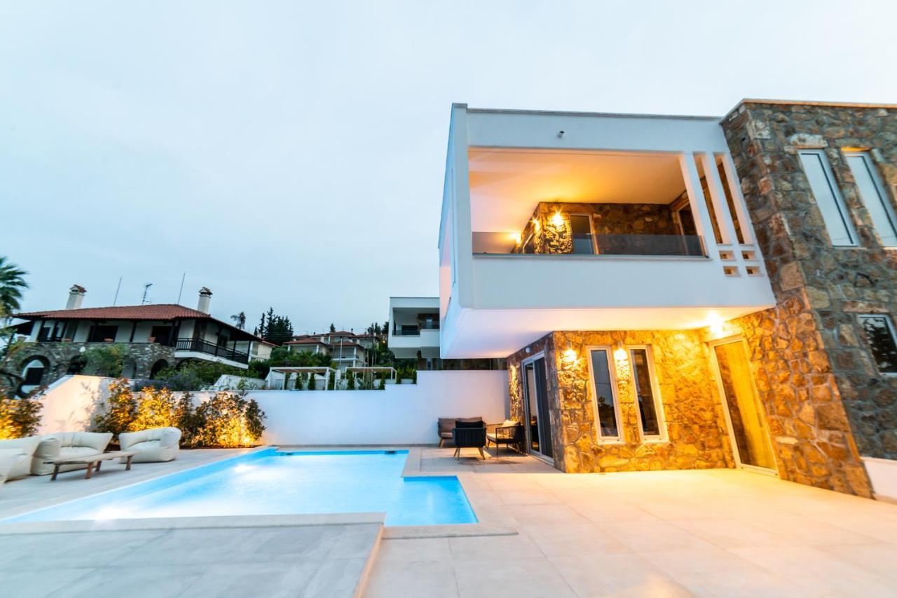 Achinos Luxury Accomodation- Pefkochori Chalkidiki Exterior foto